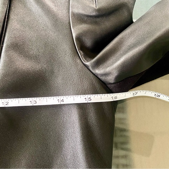 REBECCA MINKOFF 🌺Gorgeous ‘Becky’ Lambskin Leather Jacket w/ Pointe. Size XS — - Picture 14 of 16